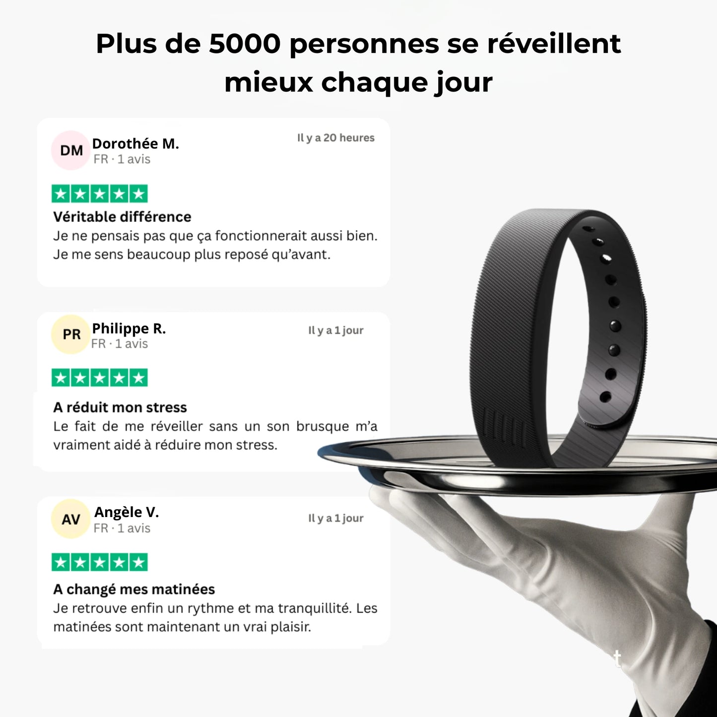 Réveil silencieux FitMoon