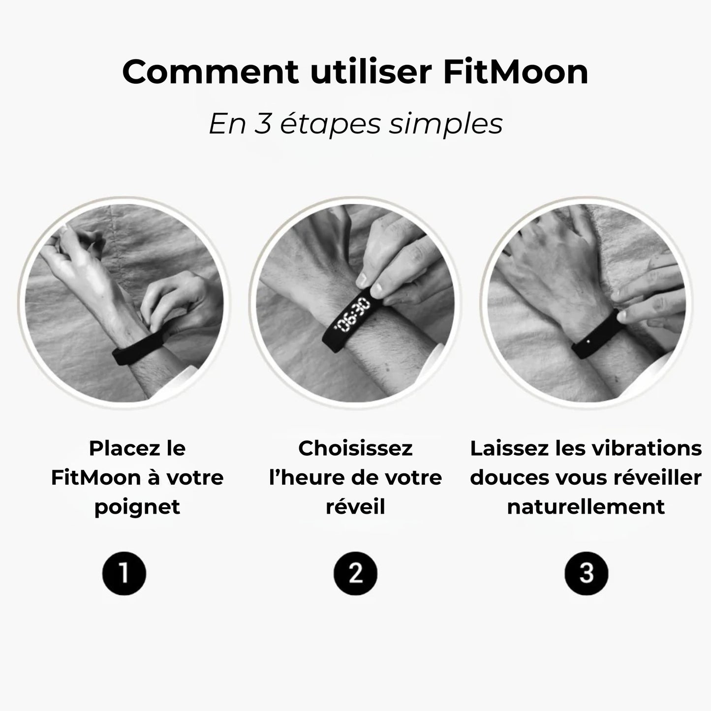 Réveil silencieux FitMoon